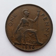 1950 One Penny George VI