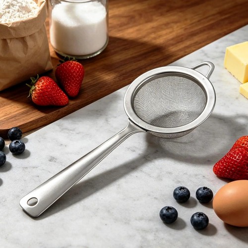 Baking powder sifter stainless - powder,