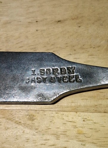 Vintage sorby cast steel - sorby,