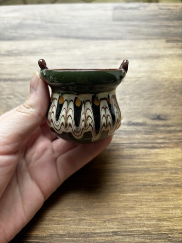 Bulgarian troyan pottery pot - pottery,
