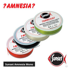 Sunset Amnesia Memory Free Monofilament - Sea Cod Carp Lure Leader Fishing Line