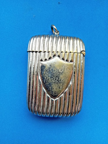 Edwardian vesta case - vesta, 1910