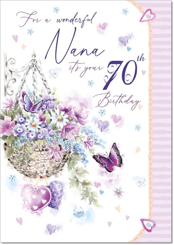 Doodlecards nana 70th - doodlecards,