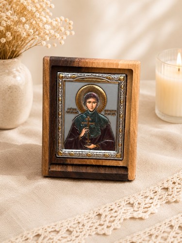 Orthodox female saint icon - female,
