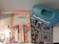 Spellbinders Teal Grand Calibur A4 Die Cutting & Embossing Machine & Die Bundle