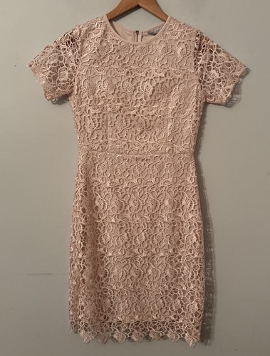 Coast blush pink crochet lace - blush,