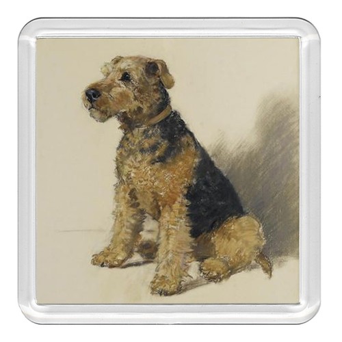 Welsh terrier dog acrylic - terrier,