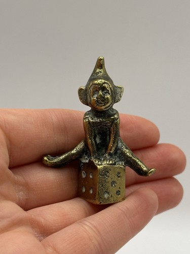 Vintage mini brass pixie
