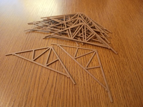 Gauge roof trusses 8 - ho,