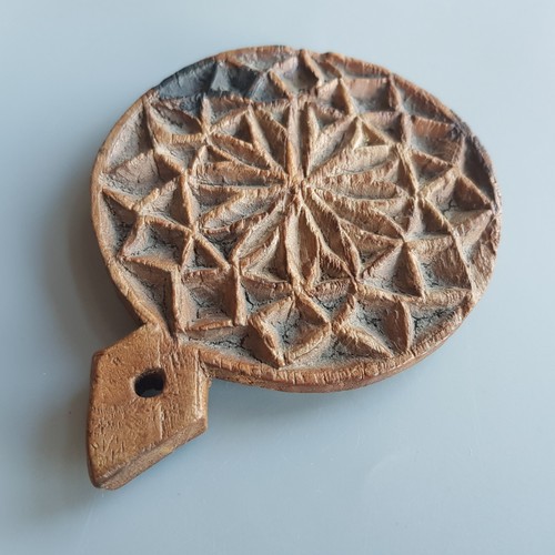 Antique wooden cookie biscuit