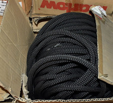 Ex British Military /| Abseil Rope PES 11mm Black 61M Marlow Ropes England