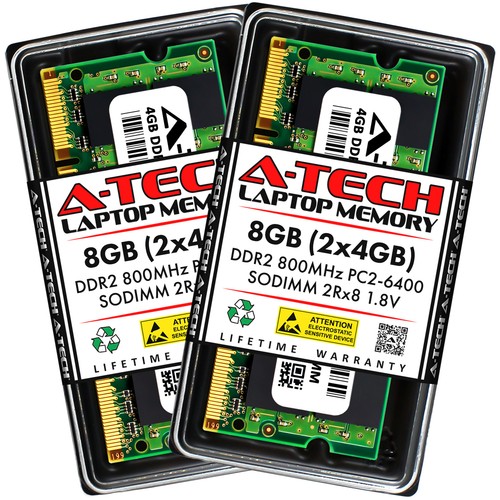 8gb 2x4gb pc2 - 2x4gb, pc2-6400s