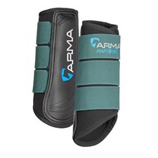 Shires ARMA Neoprene Brushing Boots - Green