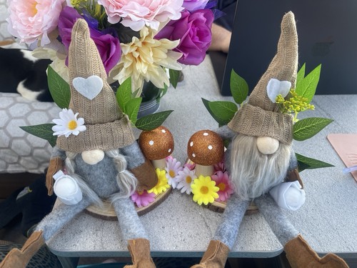 His hers decorative gnomes - &,