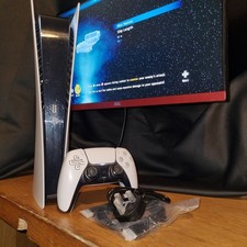 Sony PS5 Disc-free Edition Bundle with Hall Effect Controller - White