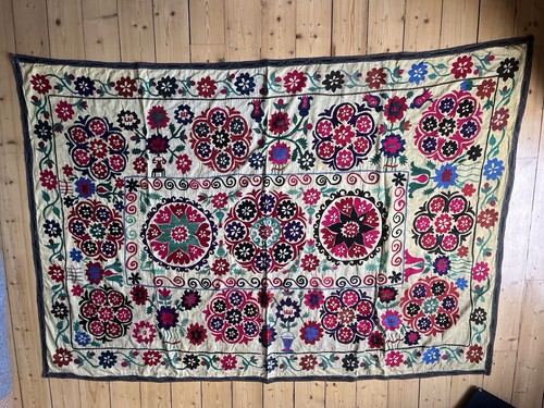 Embroidered moroccan floral - moroccan,