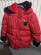Minnie Mouse Coat for Ages 3-4