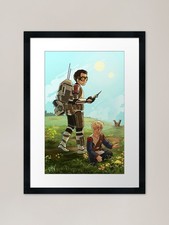 Tech and omega - and, framed