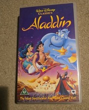 Aladdin (VHS, 1993, Walt