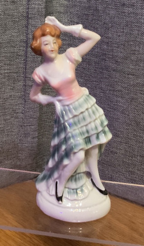 Art deco lady - deco, small