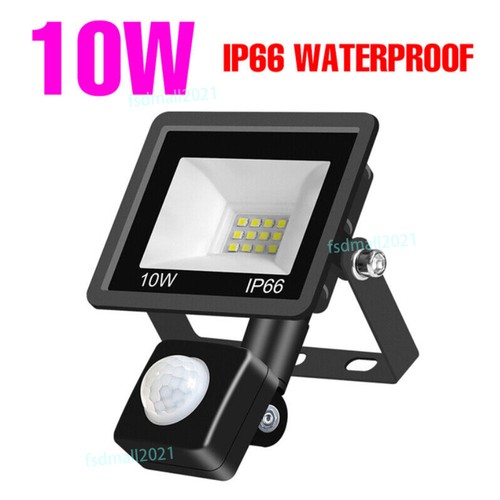 10w led floodlight pir - led,