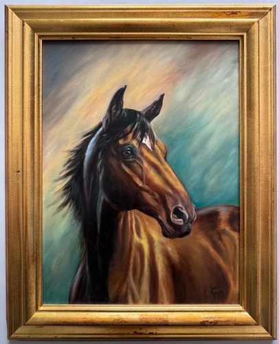 Vintage original oil painting - oil,