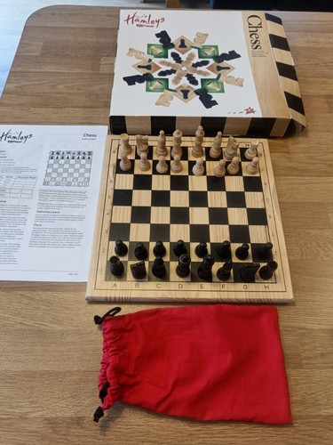 Hamleys wooden board chess - , set