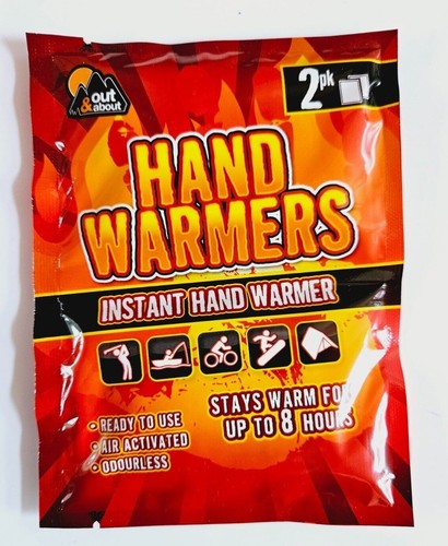 Hand warmers stays upto - warmers,