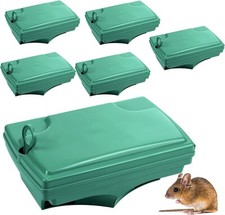 6 Pack Rat Bait Stations with