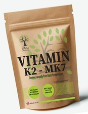 Vitamin K2 Mk7 200mcg Best Natural Powder K2 MK7 Capsules Vegan Supplements