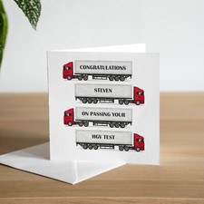Personalised Lorry Driving