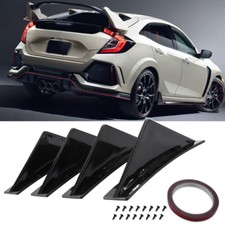4x Shark Fins Rear Bumper