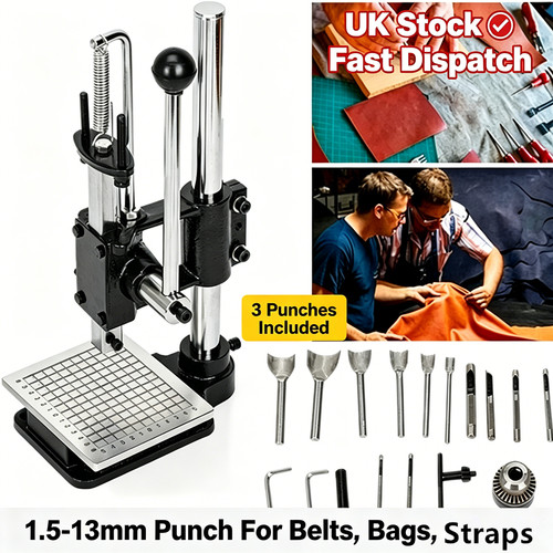 Heavy duty leather hole - duty,