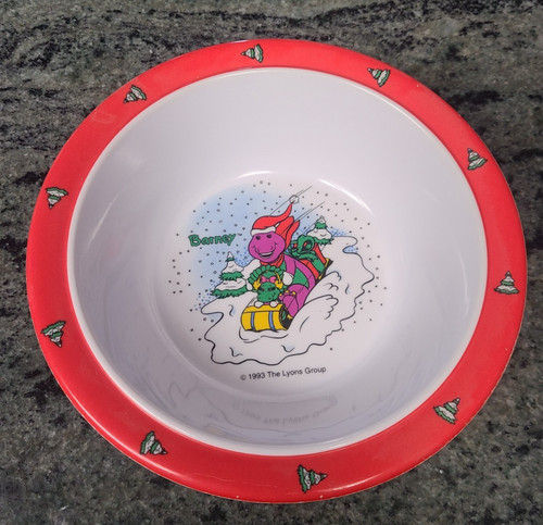 Vtg barney melamine plastic - melamine,