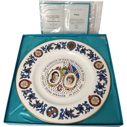 Coalport collector plate - coalport,