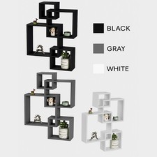 Square Floating Wall Shelves