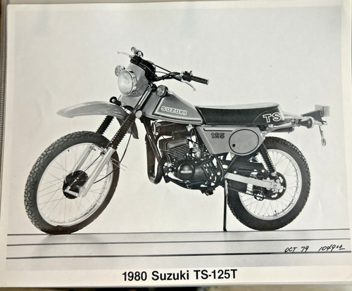 1980 suzuki 125t factory - suzuki,