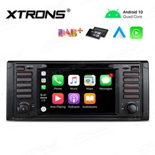 7" Android 10 Car DVD Player GPS Sat Nav Radio Stereo WiFi 4G DAB for BMW E39 M5