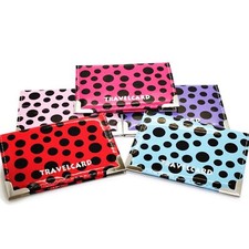 New Best Quality Oyster Polka Travel Card Bus Pass Rail Card Holder Wallet Cover