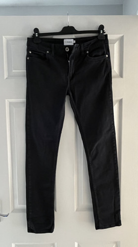 Men farah black jeans size - ,