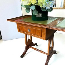 Antique 19th Century Bevan Funnell Mahogany extending side/end/lamp table 
