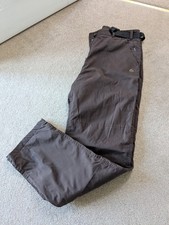 Craghoppers Solar Dry Ladies Walking Trousers Size 12 Chocolate Brown