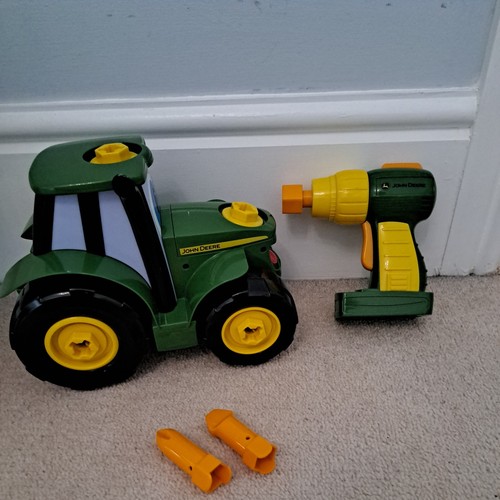 John deere tractor and drill - tractor,