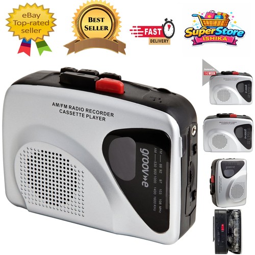 Portable retro cassette player - retro,