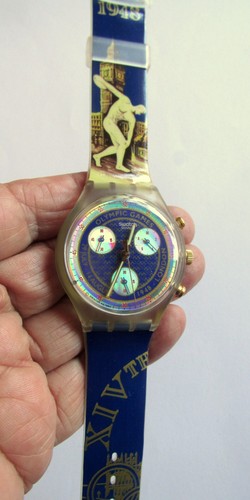Swatch chrono watch - watch, historical