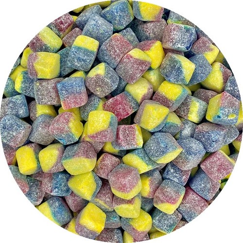 Tutti frutti cubes pick - cubes, mix