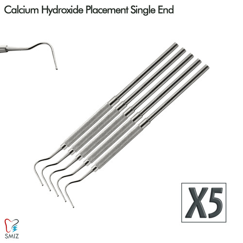 Calcium hydroxide placement - 5x,