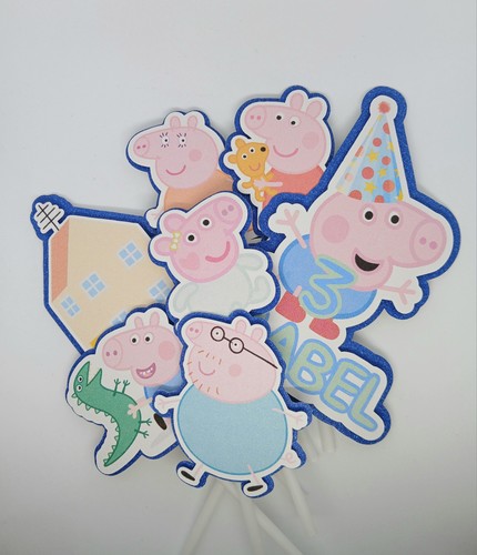 George pig birthday cake - pig,