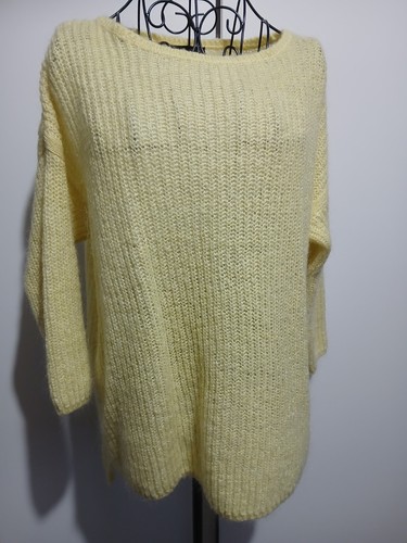 Zara yellow knit - knit, size