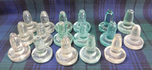 Job lot antique glass - job,
